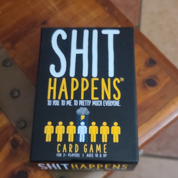 Other - Sh!t Happens Card Game - Black